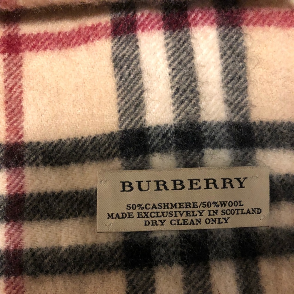 Burberry scarf